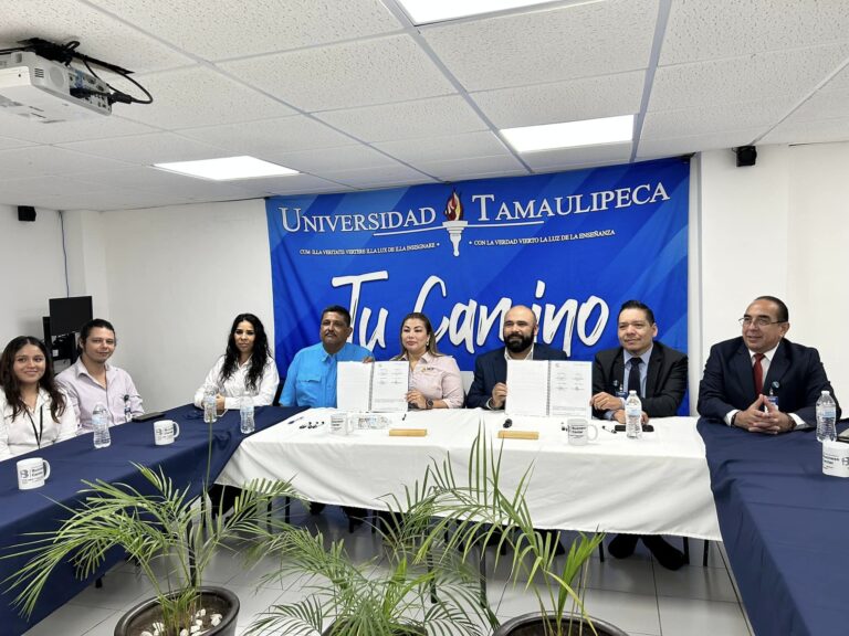 La Universidad Tamaulipeca y CBTA No. 274 firman convenio para impulsar la innovación y el desarrollo profesional