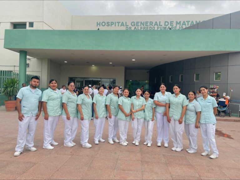 Estudiantes de Enfermería de la Universidad Tamaulipeca participan en Congreso Multidisciplinario de Nefrología en el Hospital General Matamoros