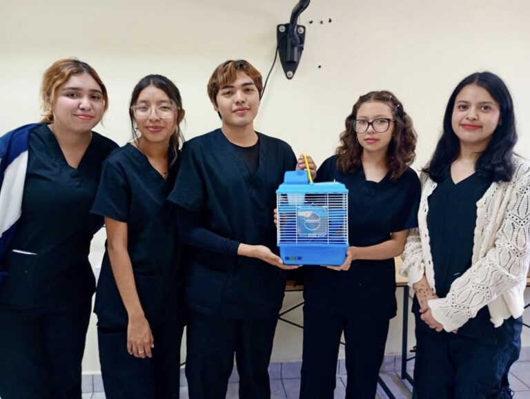 Estudiantes aplican el condicionamiento operante con ratones en laberintos