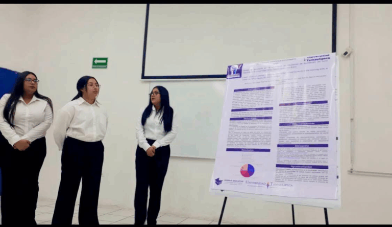 Estudiantes de Psicopedagogía de la Universidad Tamaulipeca presentan resultados de investigación