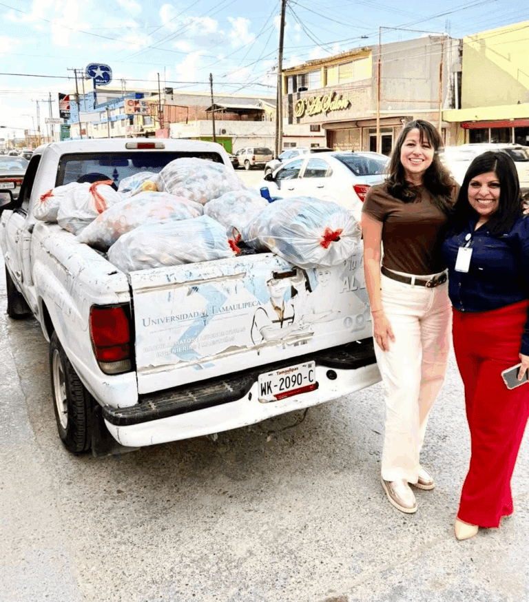 Universidad Tamaulipeca realiza la entrega del 3er Corazón de Tapitas en apoyo a Sebastián