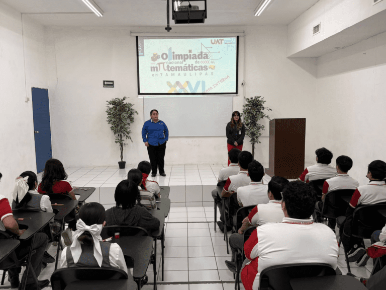 Seleccionan a estudiantes que representarán a la institución en la Olimpiada Nacional de Matemáticas en Tamaulipas