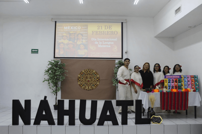 Conmemoran el Día Internacional de la Lengua Materna con exposición cultural y enfoque inclusivo